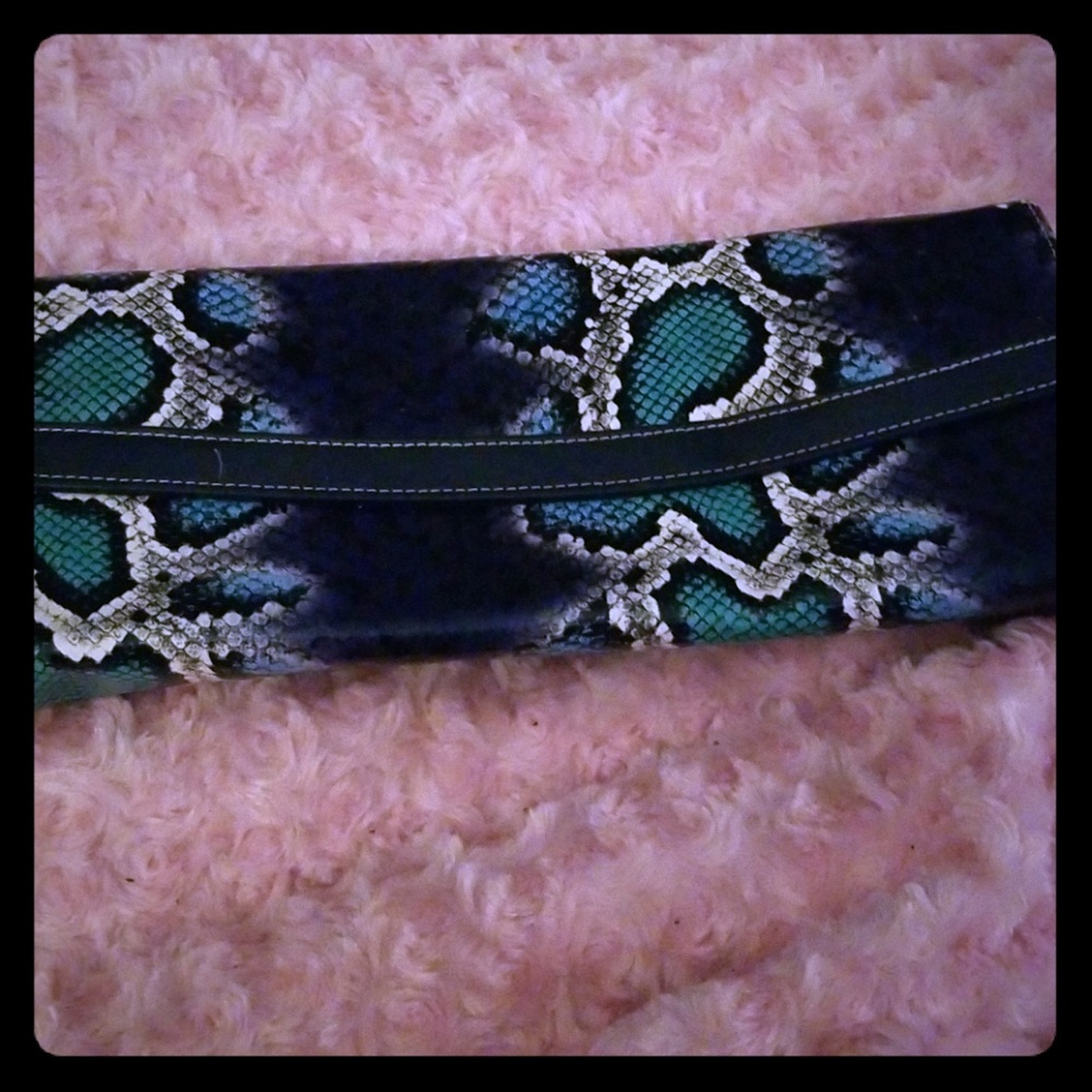 Snake Skin Look Purse
